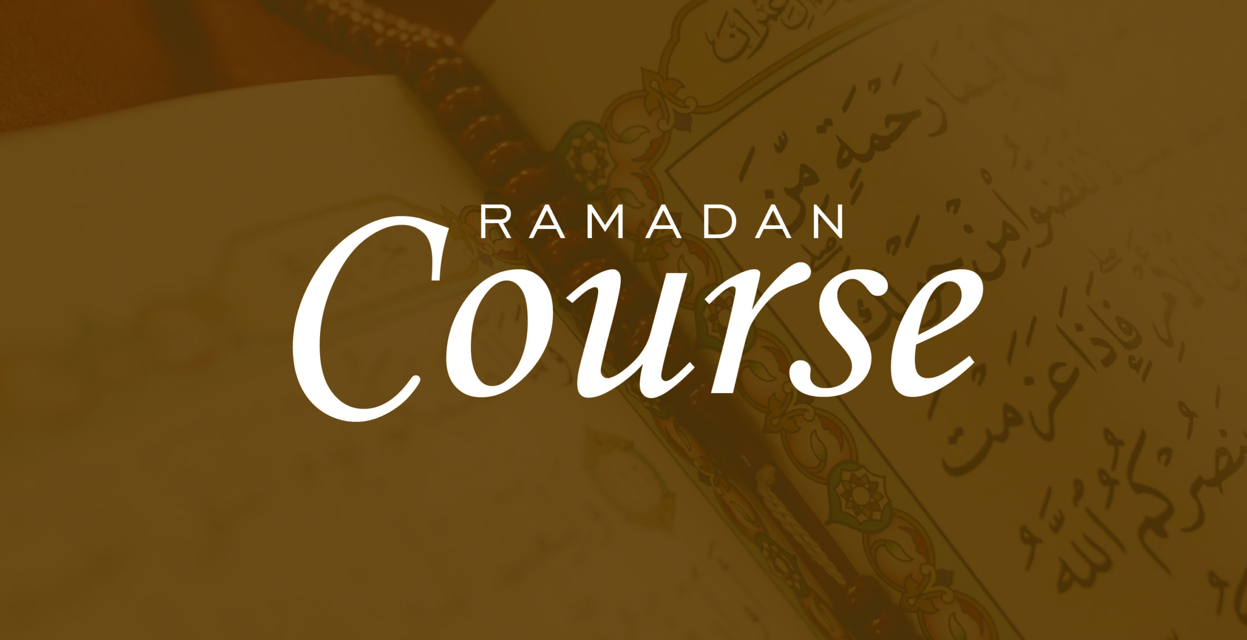 Ramadan Course